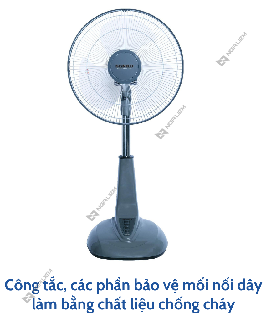 Quạt lỡ ống inox ls1630 senko