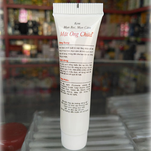 [HCM]Mật ong chúa kem trị mụn bọc mụn cám 15g