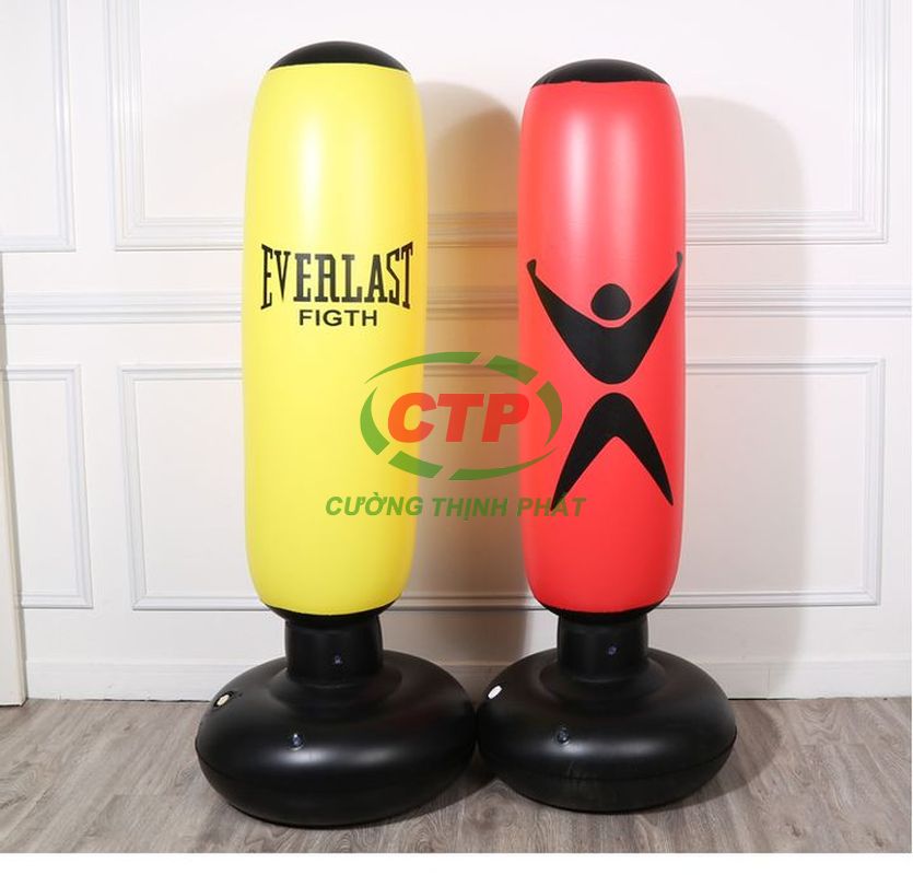 Bao Trụ Đấm Bốc Bơm Hơi Tự Cân Bằng 1m6