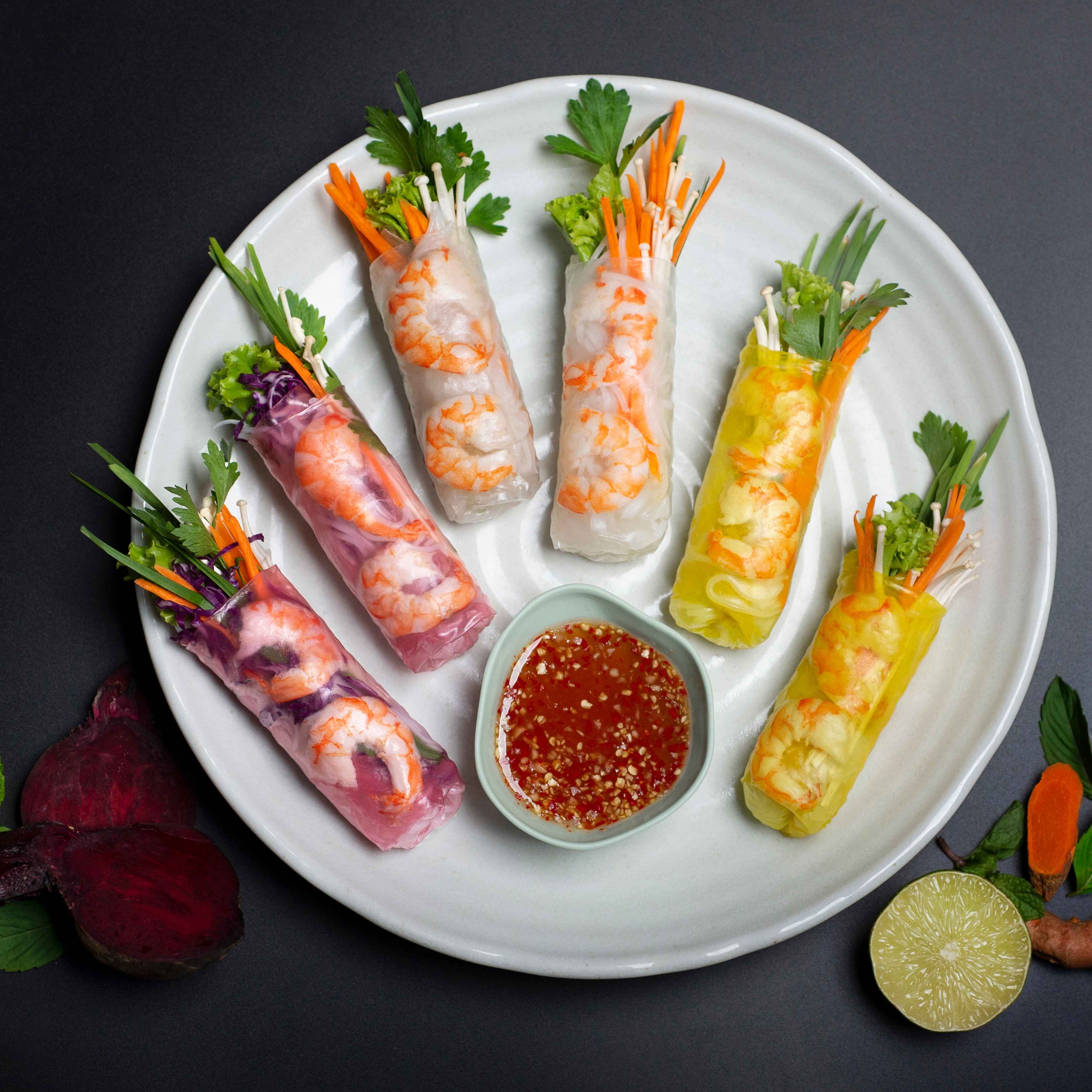 Bánh Tráng Mekong River Củ Dền 22cm