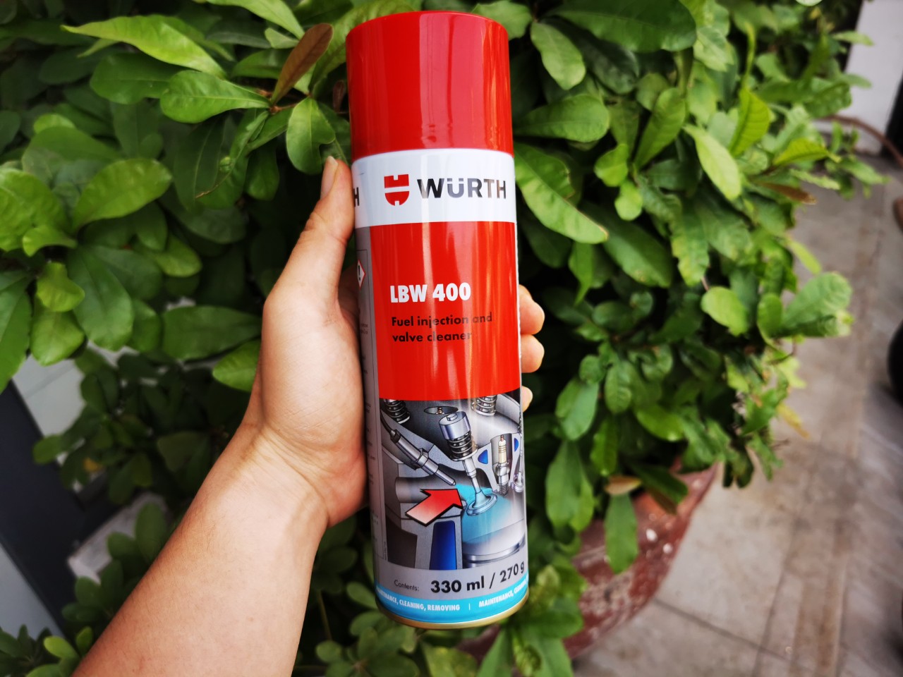 [HCM]Dung Dịch Vệ Sinh Kim Phun Wurth LBW 400 330ml