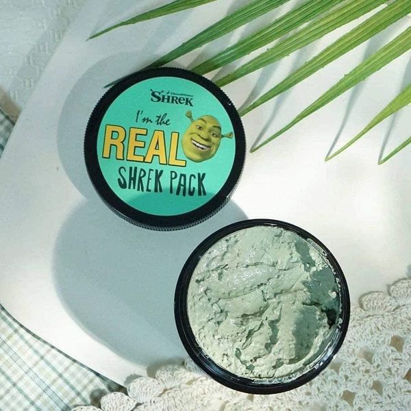 Mặt Nạ Đất Sét Bạc Hà Rau Má I’m The Real Sherk Pack - 110g