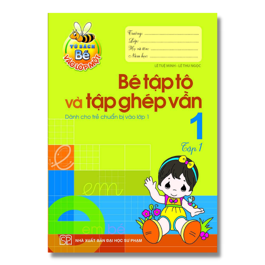 Sách: Combo Bé Vào Lớp Một (Túi 8 Cuốn)
