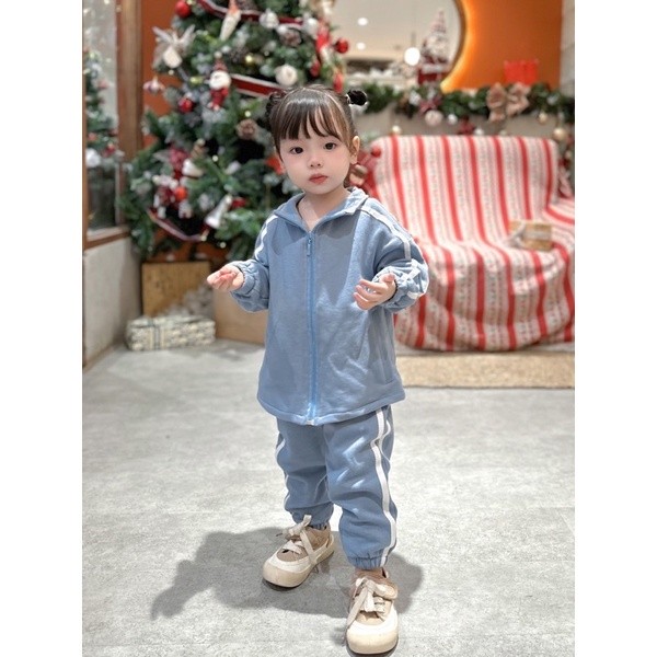 BỘ THỂ THAO NỈ DÀY ẤM CHO BÉ