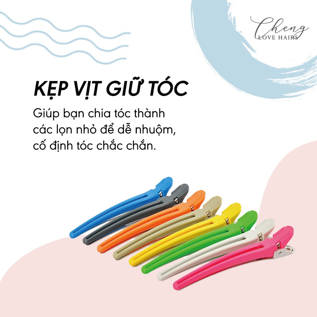 Kẹp tóc mỏ vịt tạo kiểu tóc chuyên nghiệp