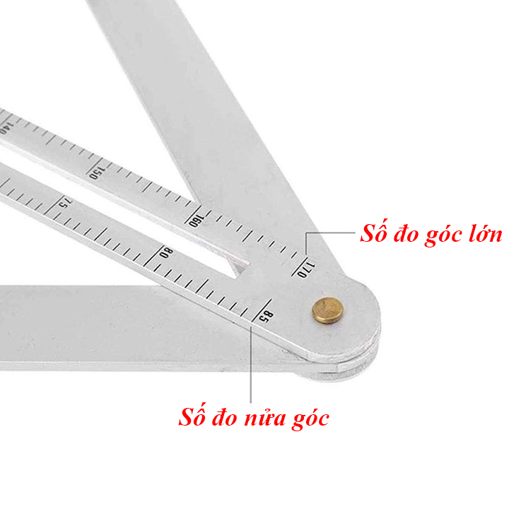Thước đo góc thước đo độ ke góc âm góc vuông