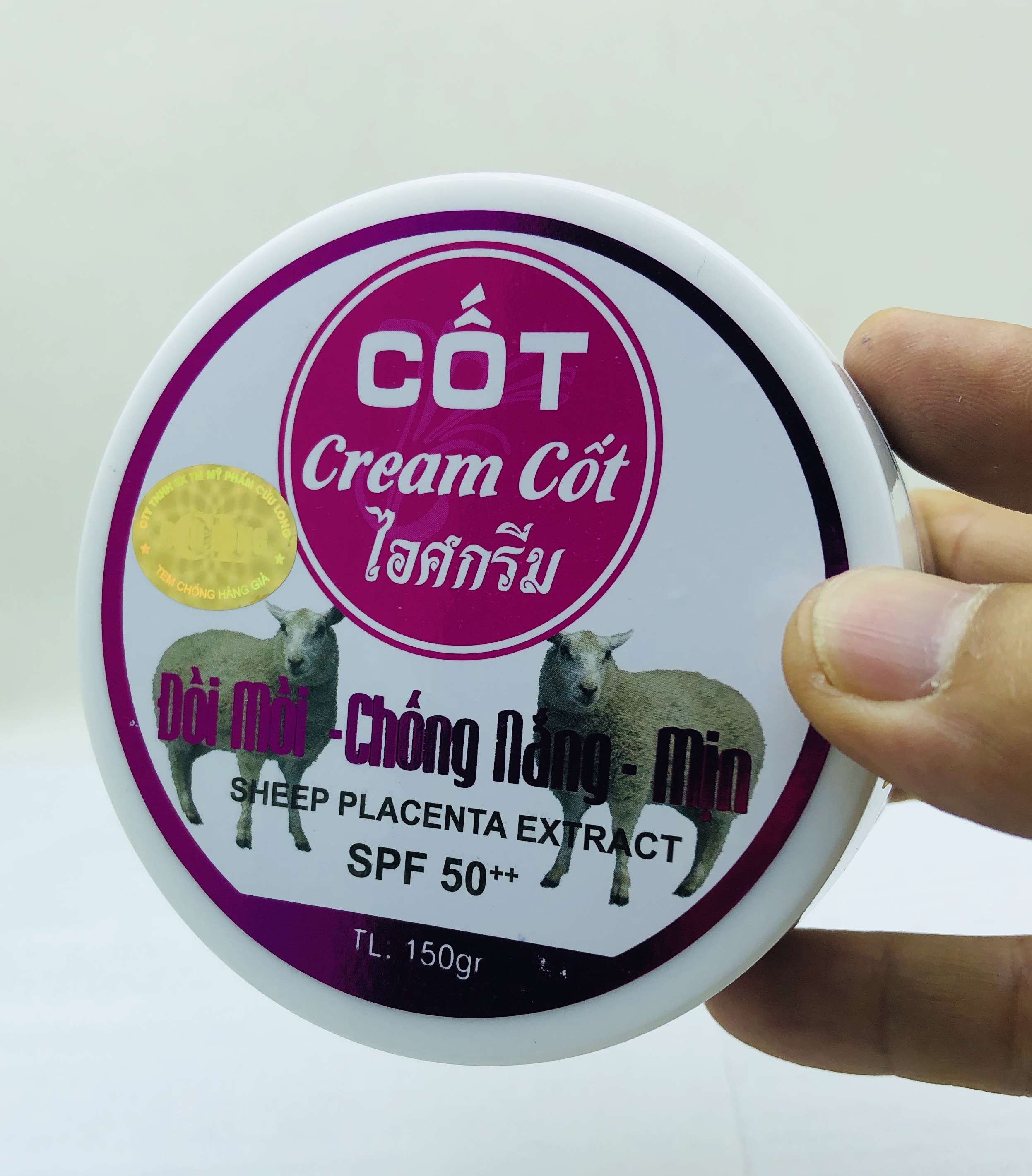 Kem Cốt Thái Đồi Mồi Chống Nắng Siêu Mịn 150g