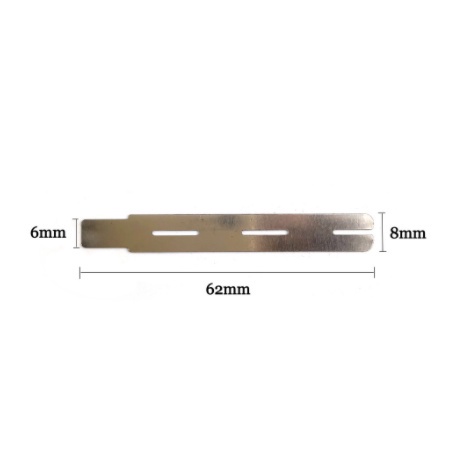 Bộ kẽm hàn cell pin 5S-3P , dày 0.18mm