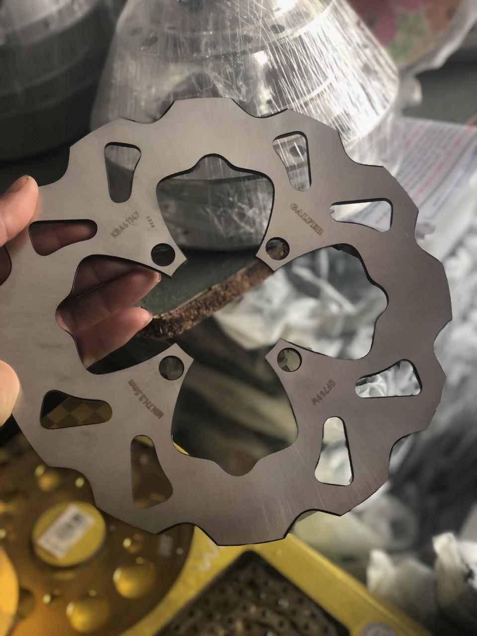 Đĩa Trước Galfer 4 lỗ Size 220mm Cho Xe Exciter 135, Sirius, Wave