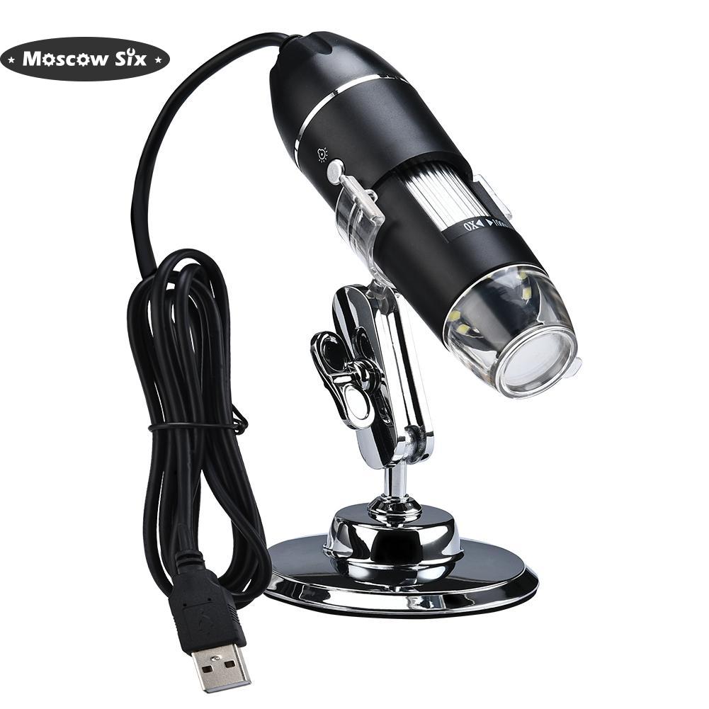 [Moscow Six] 1600X HD Điện Tử Kính Hiển Vi Kỹ Thuật Số Cầm Tay USB Kính Phóng Đại Cho Win Xp/7