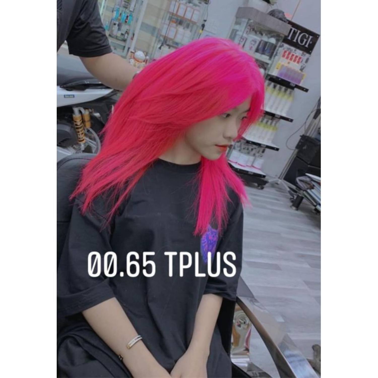 Nhuộm Tóc Màu Hồng Màu Mix 0/65