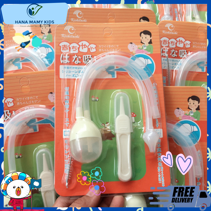 [HCM]Hút mũi vệ sinh mũi cho bé 2 loại