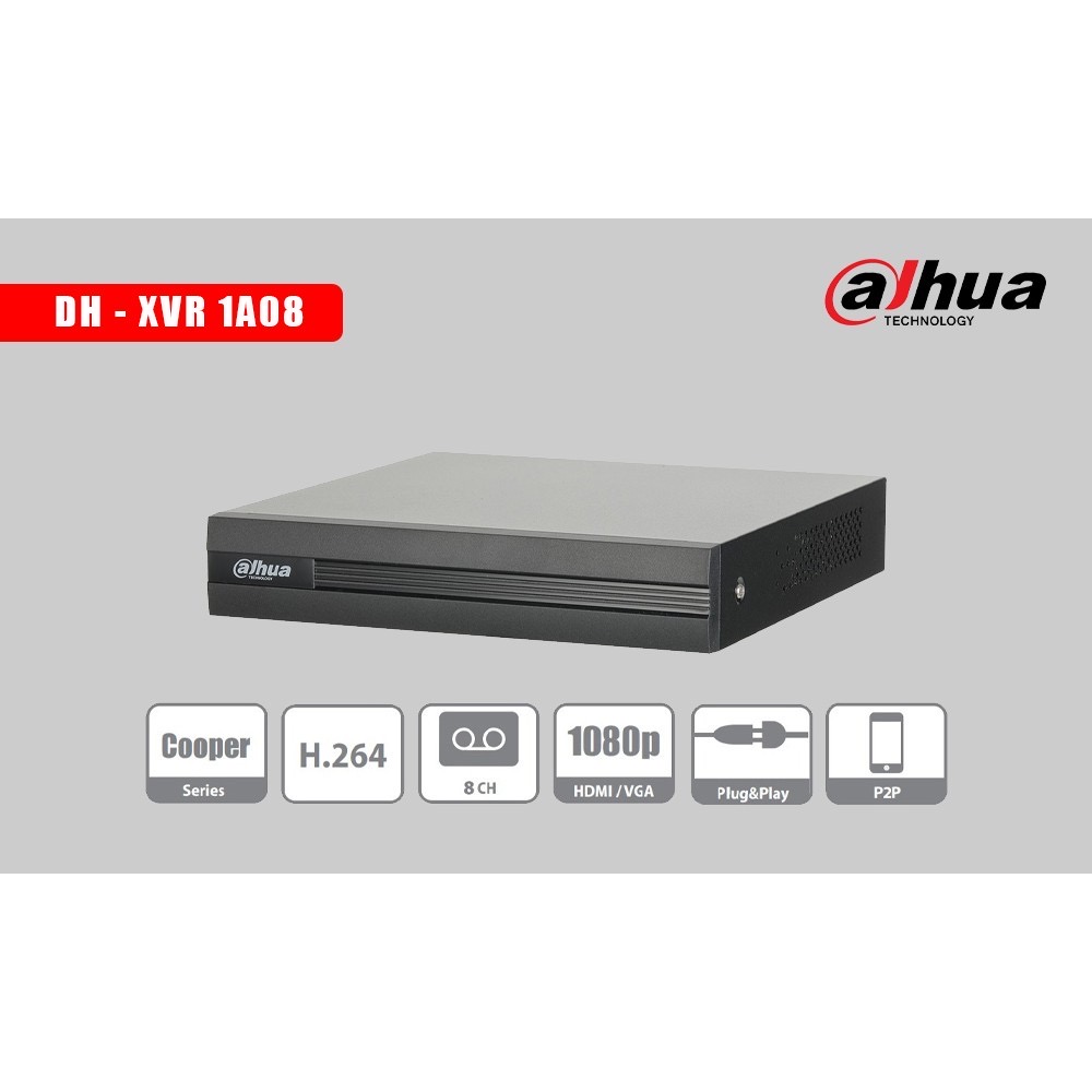 Đầu ghi Camera HDCVI 8 kênh Dahua DH-XVR1A08