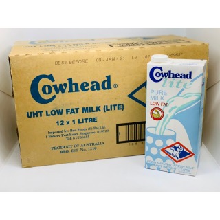 Sữa tươi tiệt trùng ít béo Cowhead hộp 1L thumbnail
