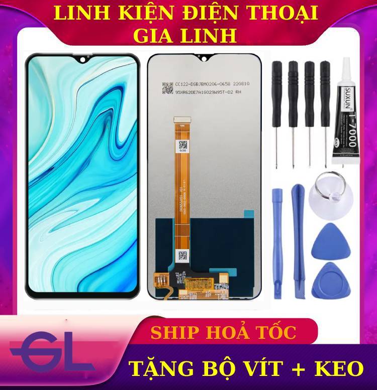 Màn hình oppo f11 /oppo a9 tặng keo + bộ vít 9 món
