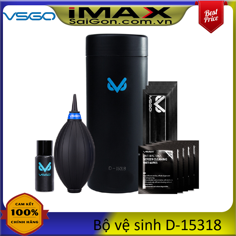 Bộ vệ sinh ống kính máy ảnh dslr vsgo d-15318