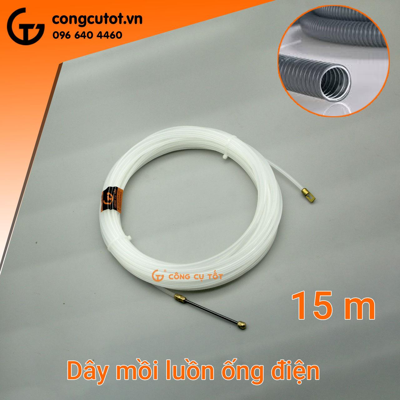 Dây mồi luồn dây điện các cỡ 5, 10, 15m