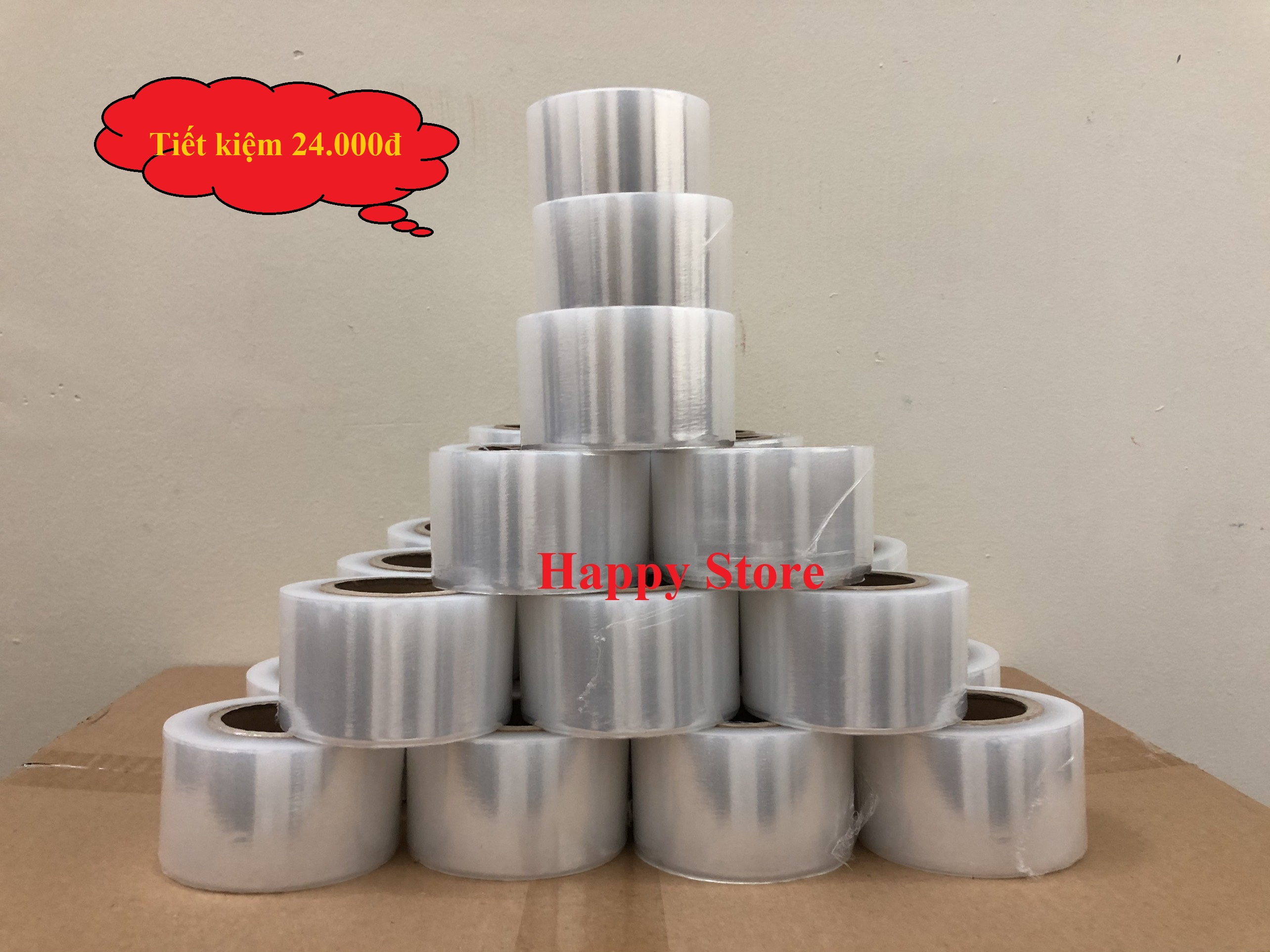 COMBO 12 CUỘN MÀNG PE 5CM (MÀNG GHÉP CÂY, MÀNG Ủ TRẮNG, MÀNG QUẤN)