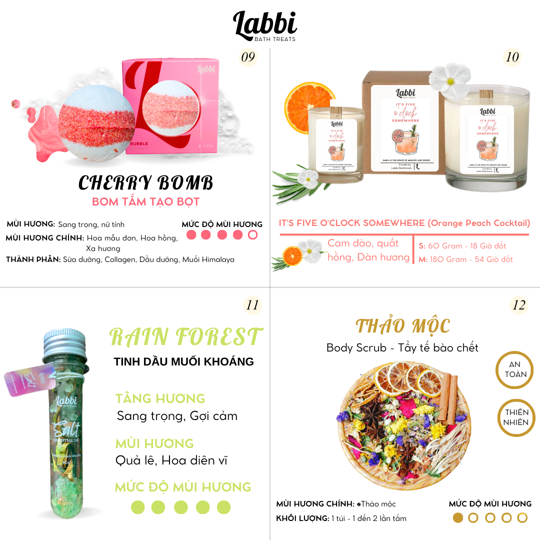 Set quà tặng Sweet Paradise [LABBI]