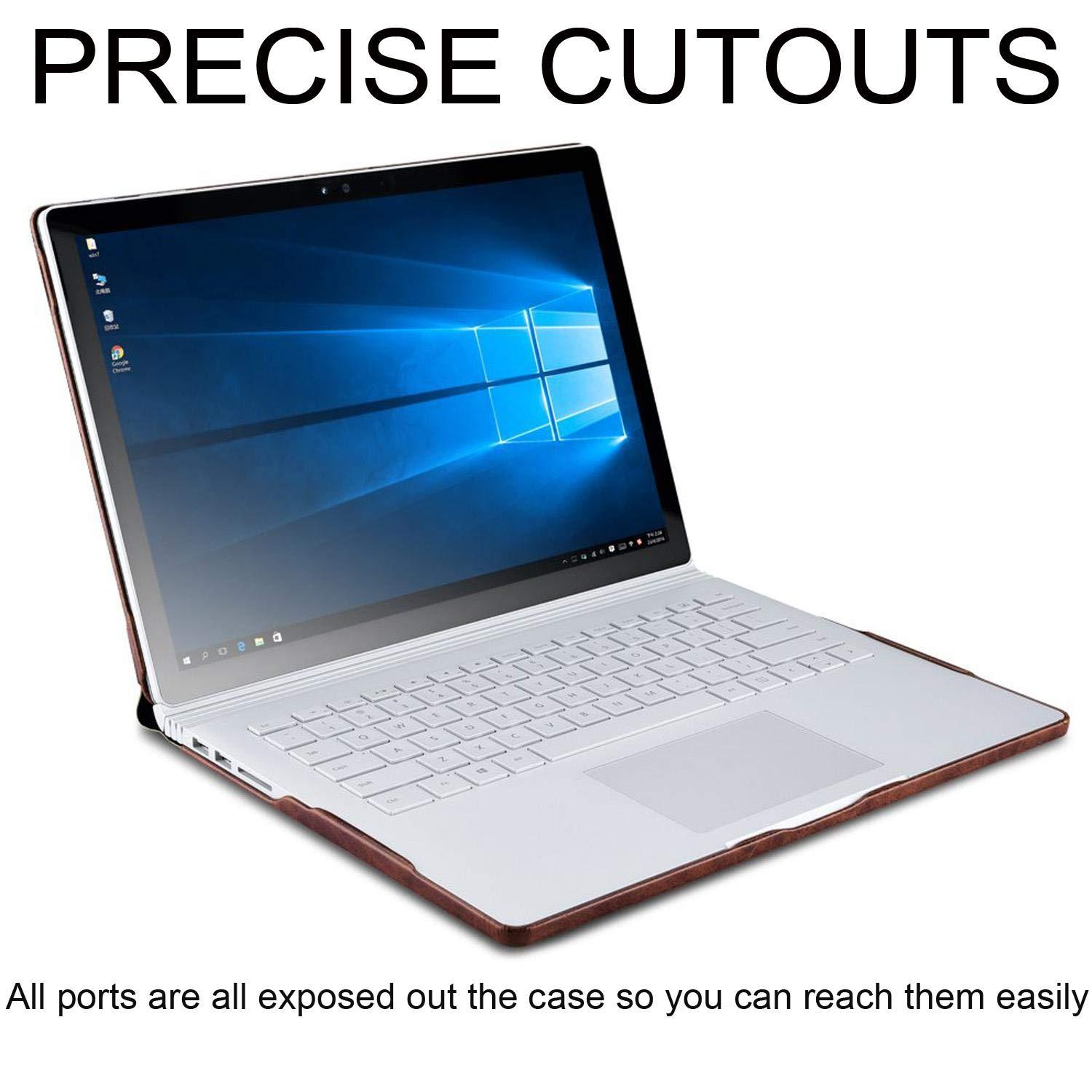 Bao da thật hàng hiệu iCarer cho SurfaceBook 1,2