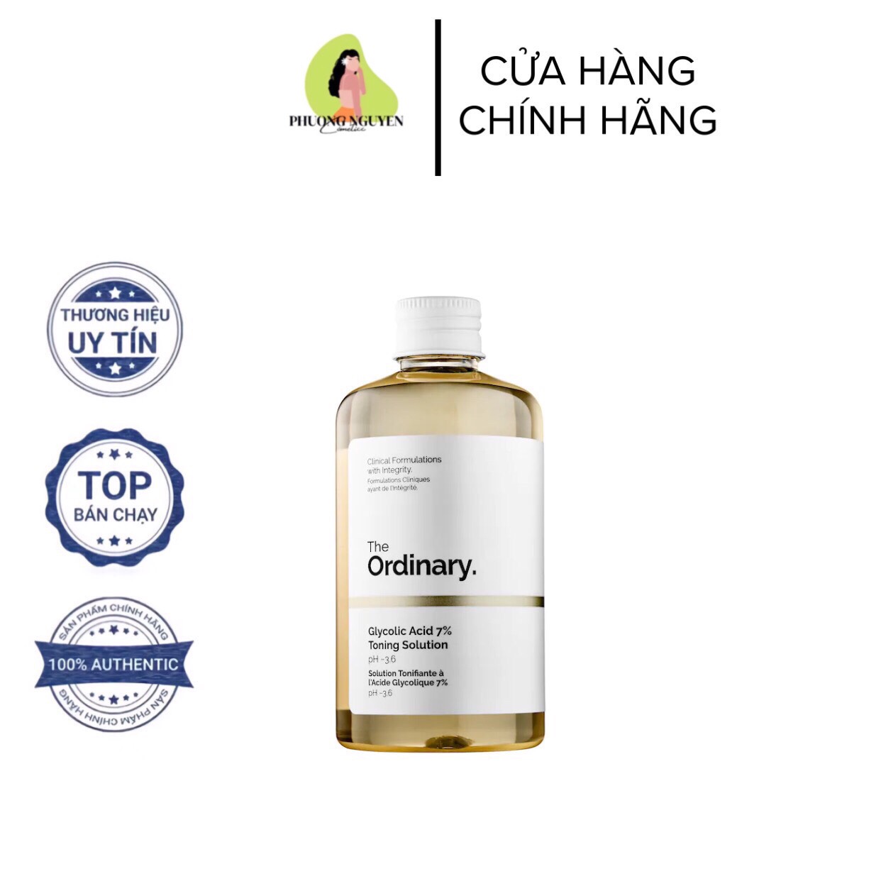 Toner The Ordinary Glycolic Acid 7% Toning Solution (240ML)