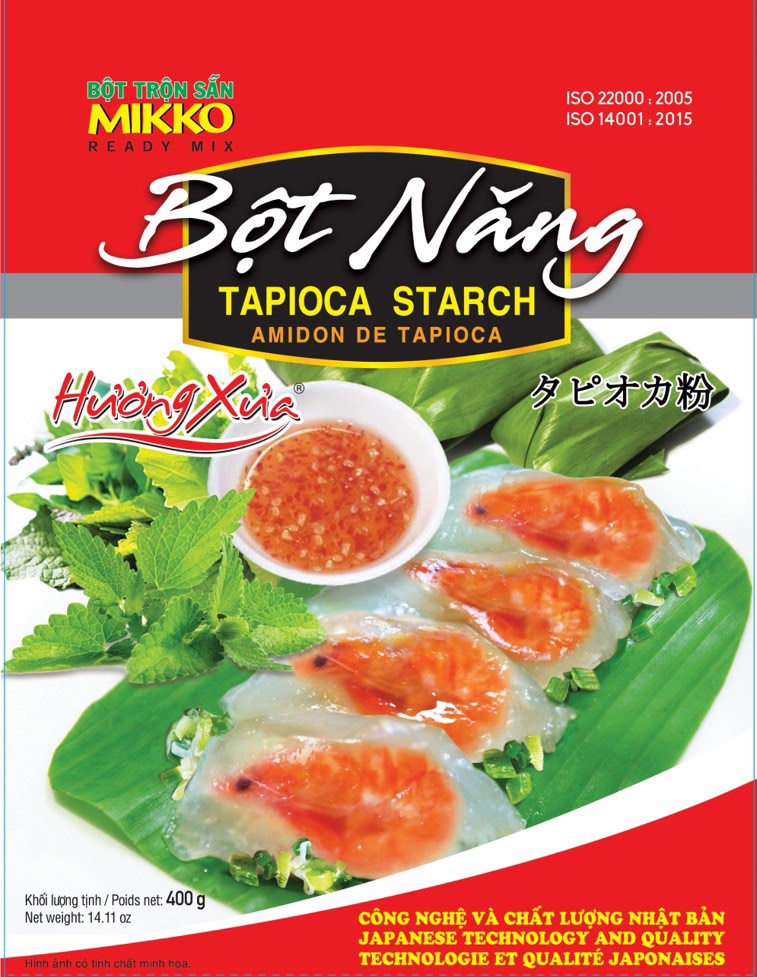 Gói bột năng mikko 400g