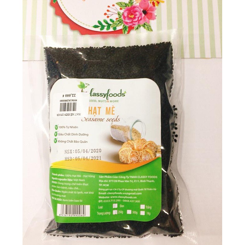 Mè đen Hạt mè đen 1kg