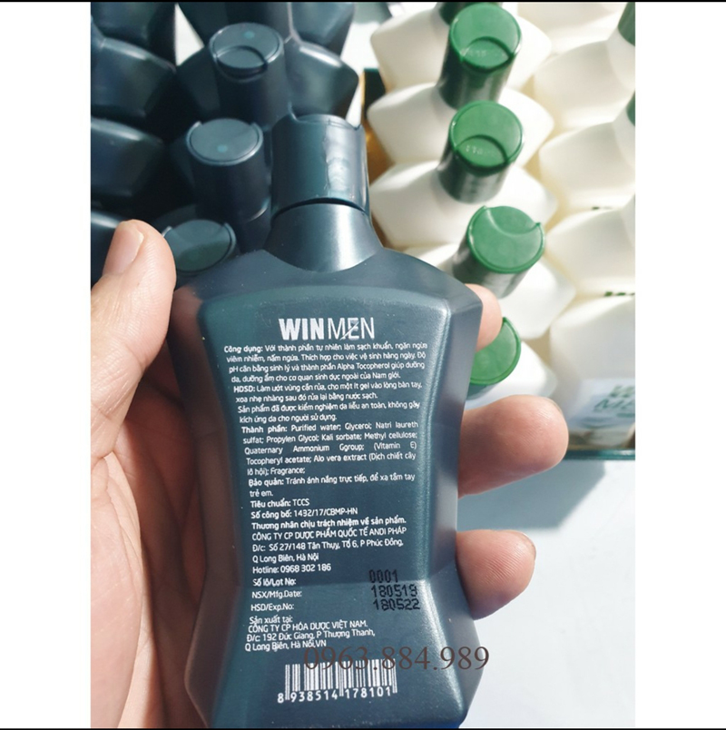 Dung dịch vệ sinh DD.01 WINMEN
