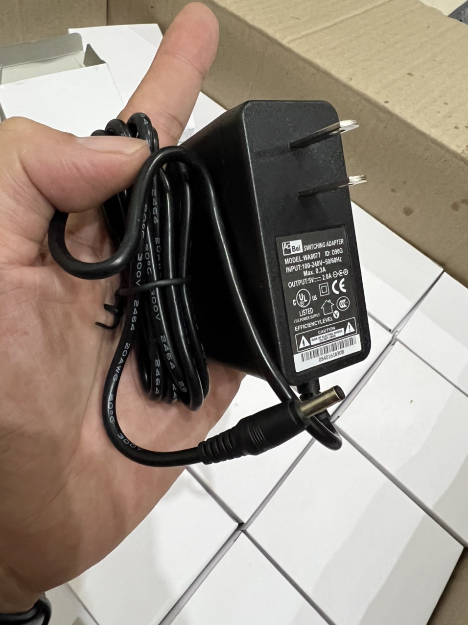 Sạc nguồn máy POS Ingenico Move/2500