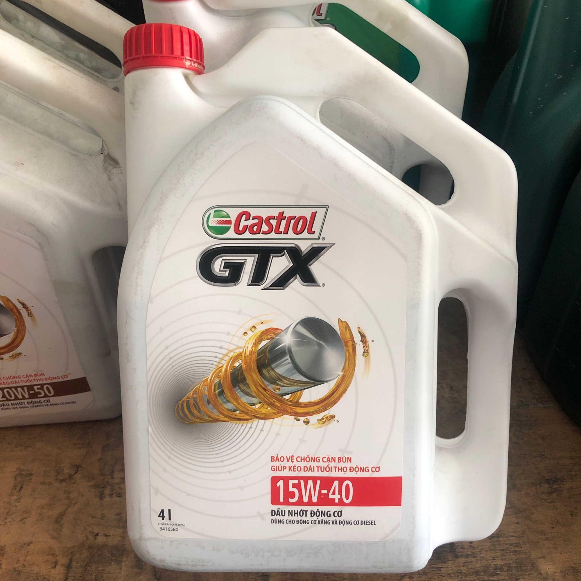 Castrol GTX 15W-40 4L