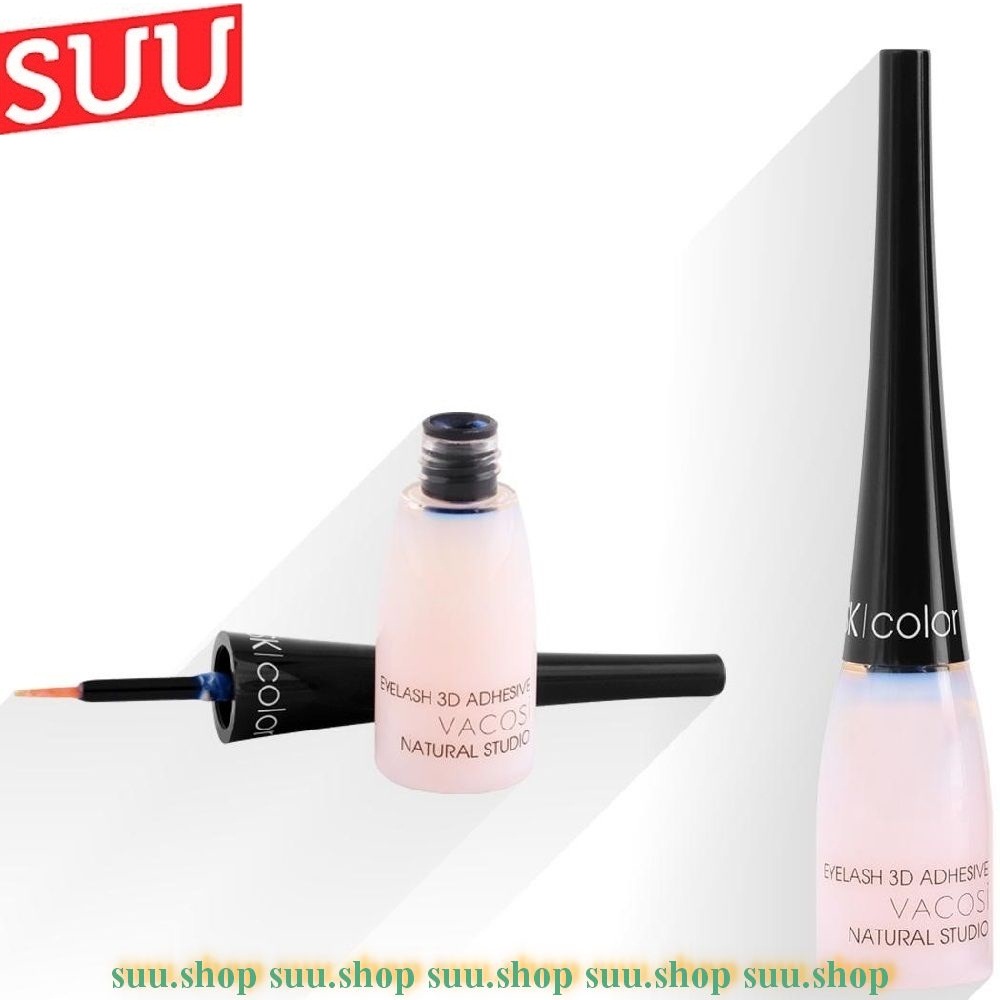 Keo Dán Mi Vacosi 8ml Natural Studio Eyelash 3d Adhesive