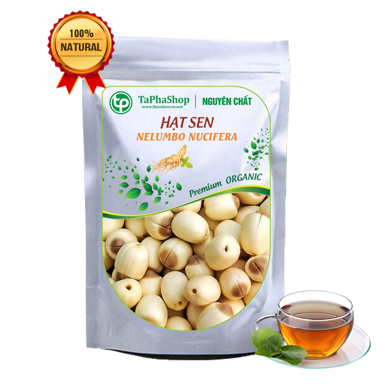 Hạt sen sấy khô 100g - tấn phát