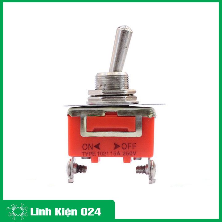 Công tắc gạt 2 chân ON-OFF 1021 250V 15A