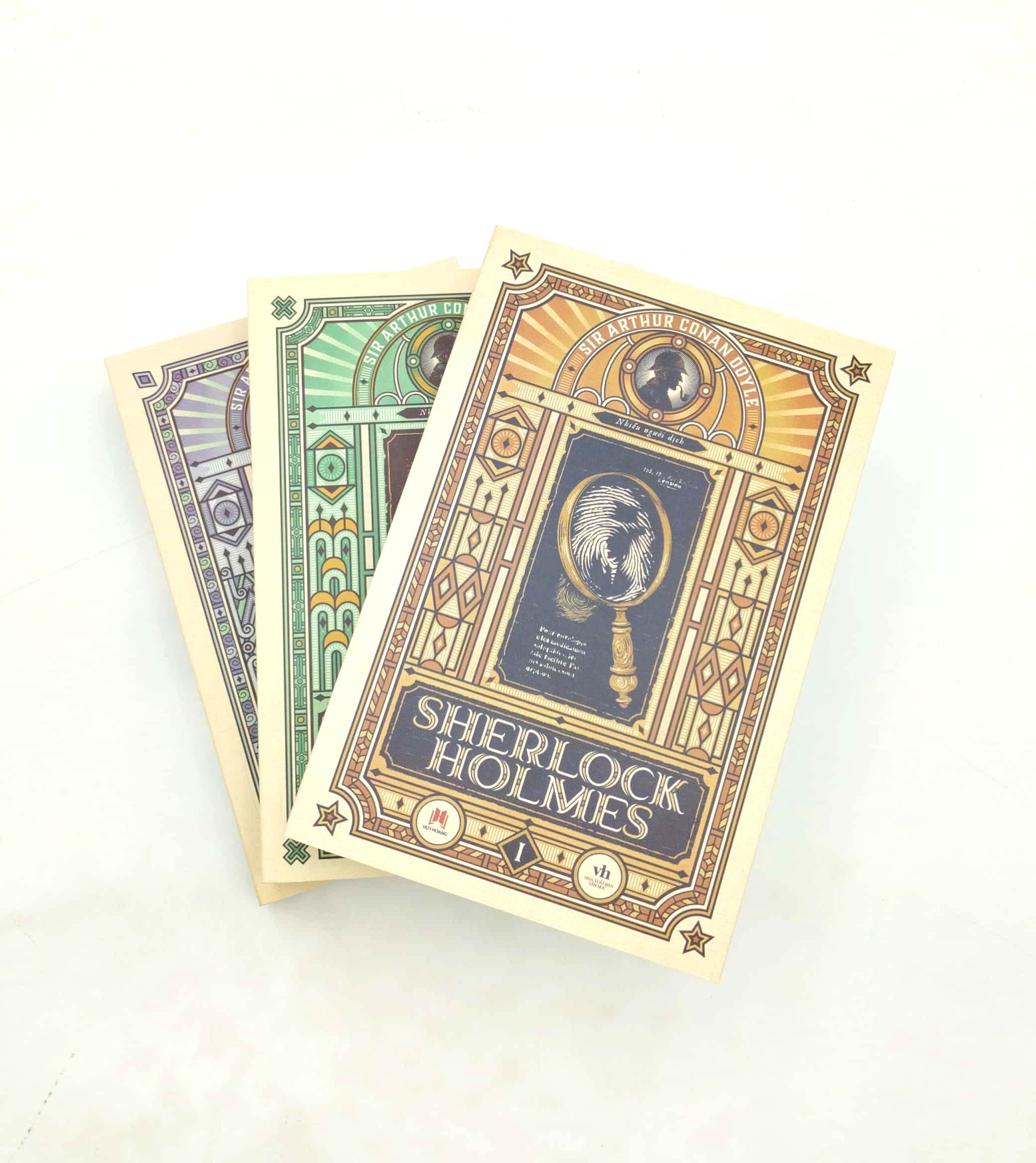 Fahasa - Boxset Sherlock Holmes (Bộ 3 Cuốn) (Tái Bản 2023)