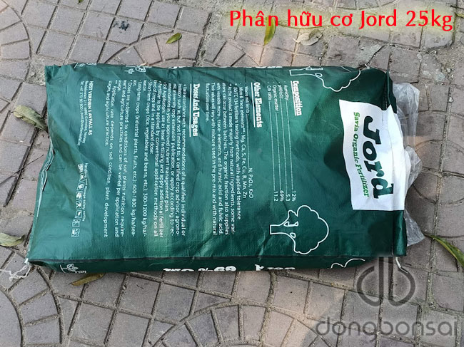 Phân hữu cơ Jord 25kg