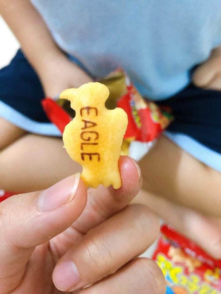 Bánh quy ăn dặm hình thú Ginbis cho bé