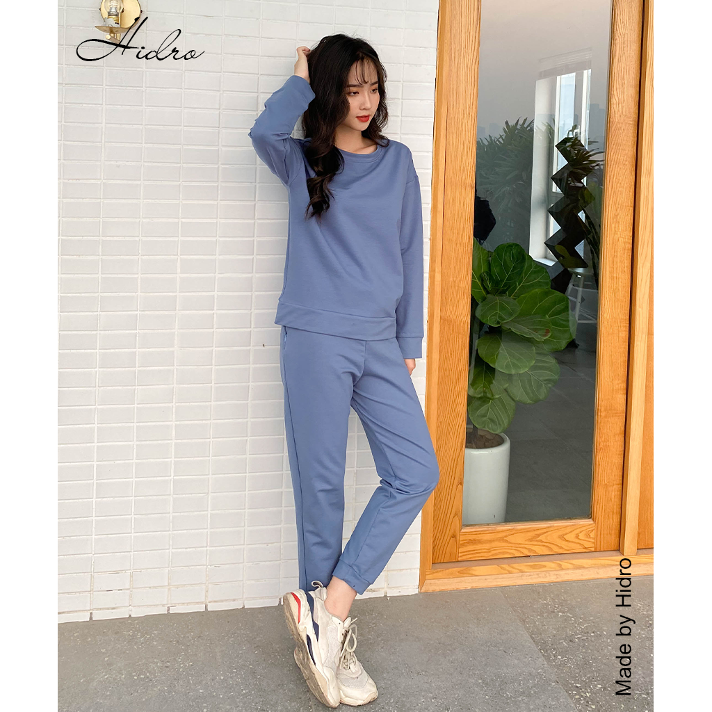 HIDRO Bộ đồ thể thao nỉ da cá dày đẹp