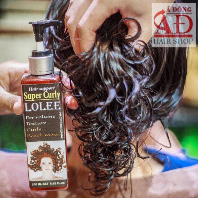 [HCM]DUNG DỊCH KÍCH XOĂN TÓC UỐN LOLEE SUPER CURLY 250ML