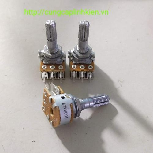 Chiết áp ALPS 100K kép HC-22 (RK-117