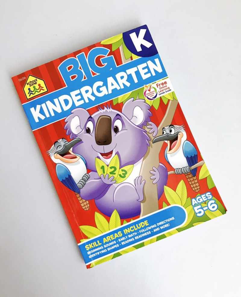[Bản Nhập khẩu] BIG Workbook (Preschool & Kindergarten) - 2 Books