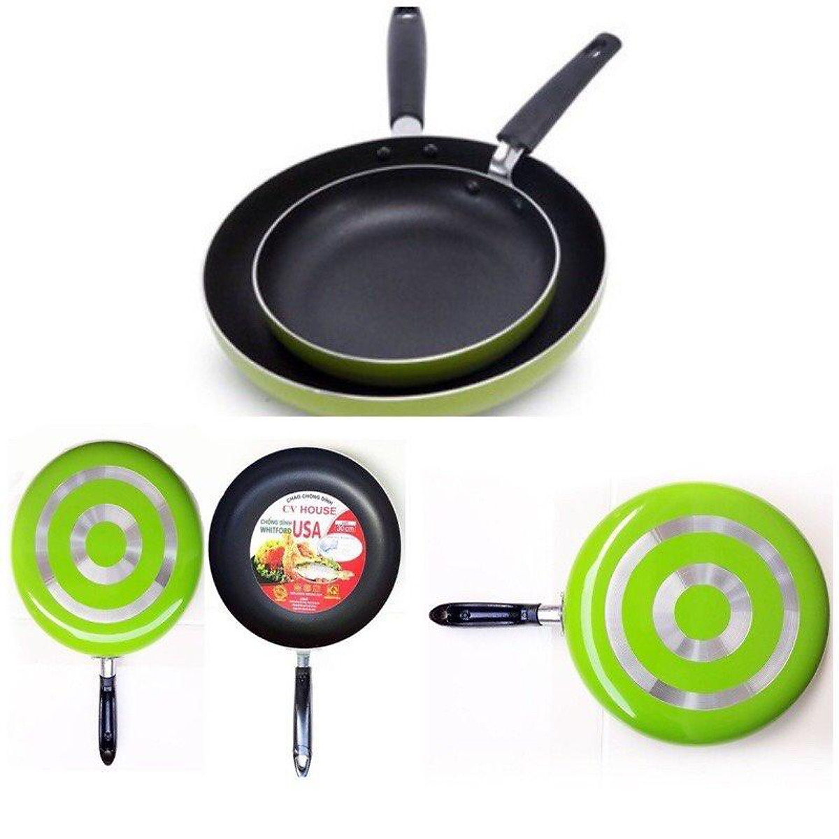 Chảo chống dính CVHouse đủ size 18cm-32cm
