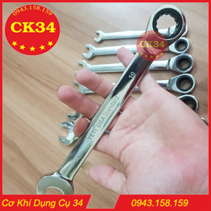 Bộ Cờ Lê, Cờ Lê Tự Động USA 7PC