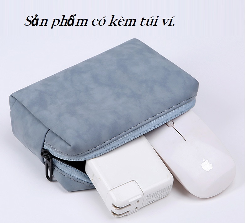 Túi chống sốc da kiểu ngang cho laptop, Macbook.