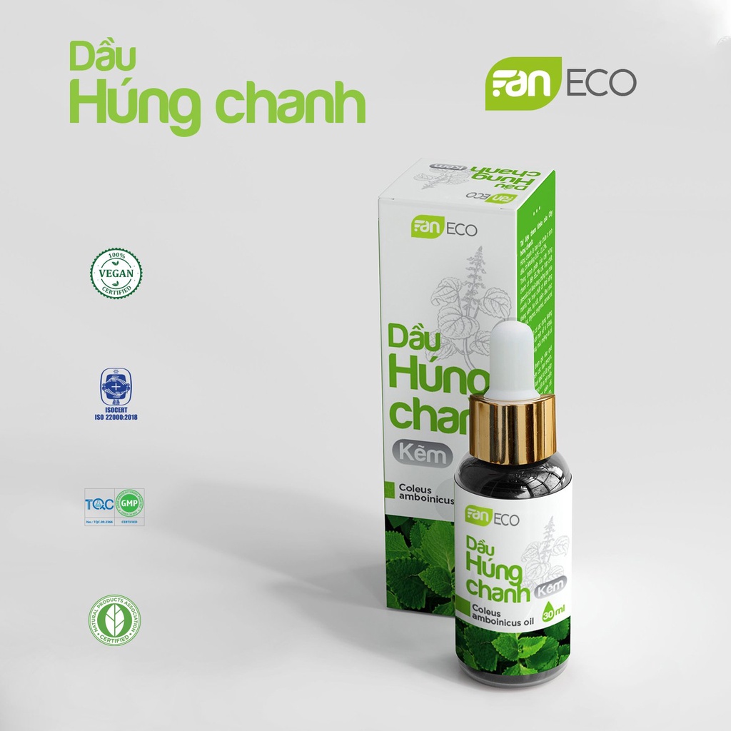 Tinh dầu Húng Chanh Kẽm 30Ml-Faneco