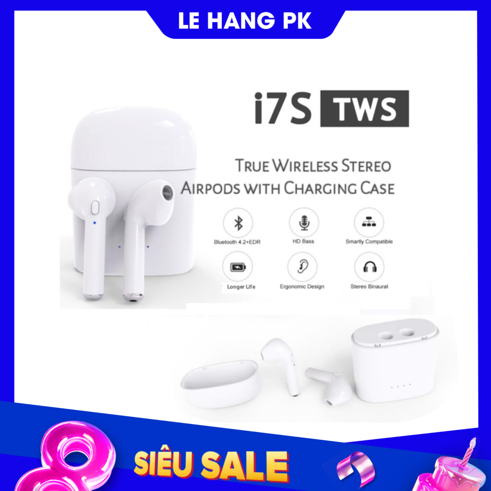 Tai Nghe Bluetooth I7S
