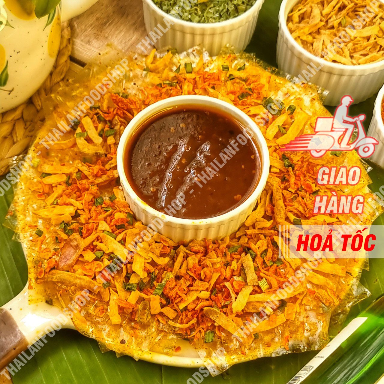 Bánh Tráng Thập Cẩm Sốt Me