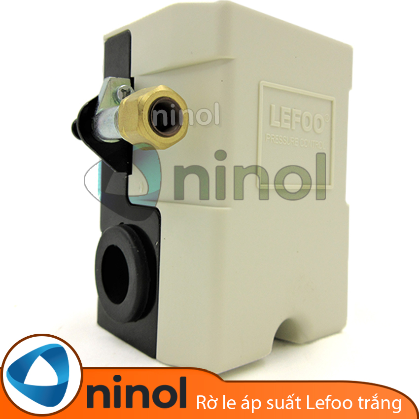 Rơ le áp suất máy nén khí Lefoo trắng