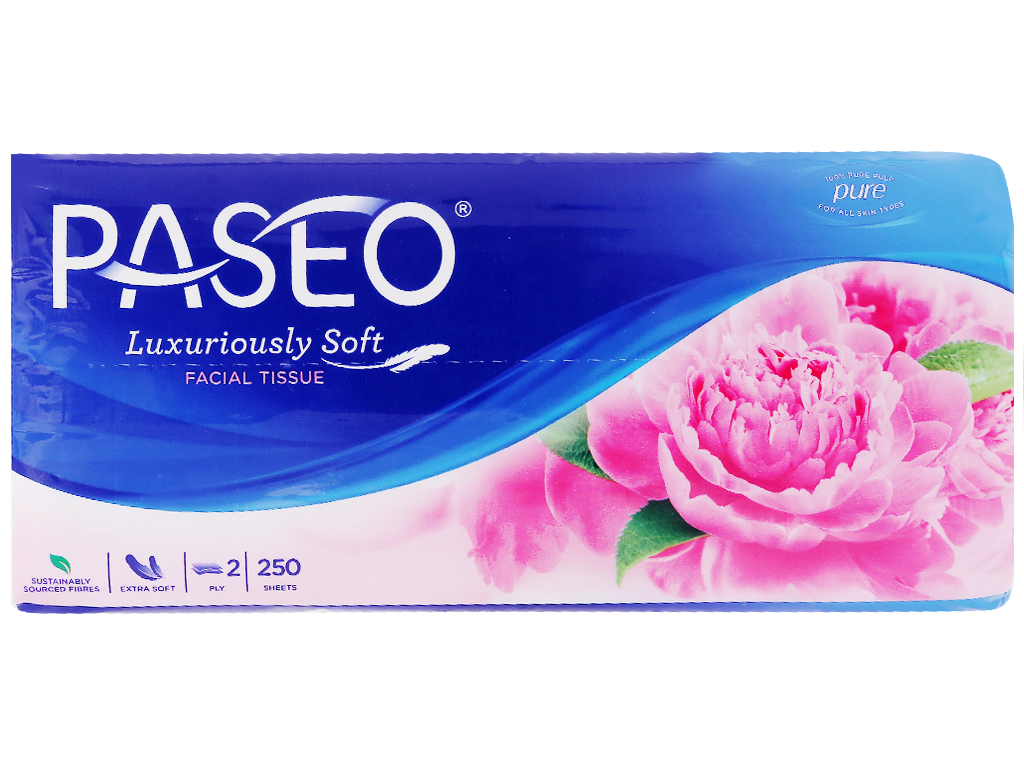 Khăn giấy Paseo 250 tờ ( 2 lớp )