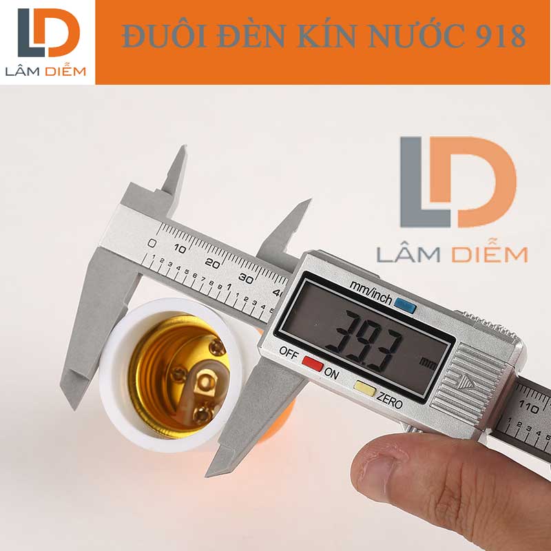 ĐUÔI ĐÈN E27 KÍN NƯỚC LOẠI TỐT 918
