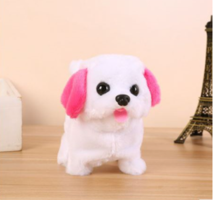 Chó bông biết đi, vẫy đuôi, biết kêu bibi cực Cute